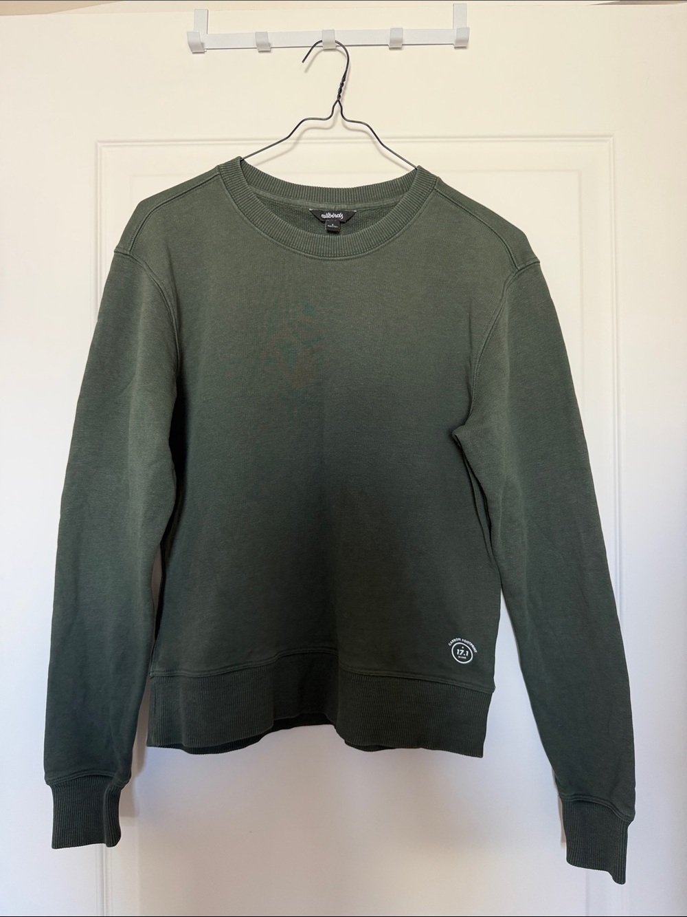 allbirds Women's Crewneck Sweater - Olive Green